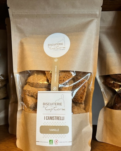 Canistrelli Orange Cannelle  Biscuiterie du Cap Corse sans gluten