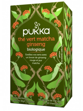 Thé vert  Matcha Ginseng