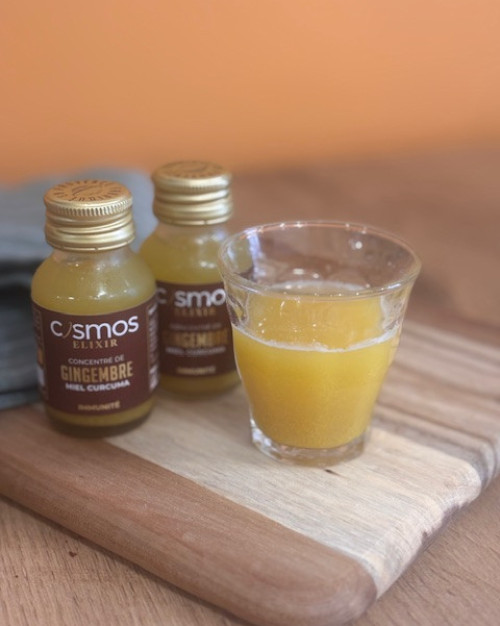 Concentré gingembre miel curcuma COSMOS