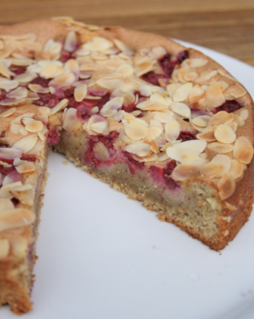 Clafoutis aux pommes et framboises abricots 