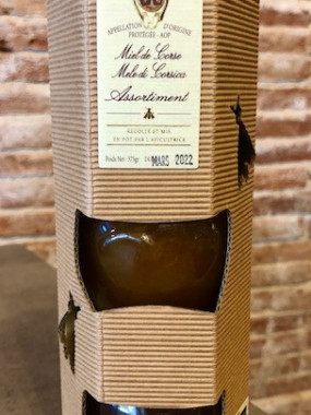 Miel de corse, assortiment  375 gr 