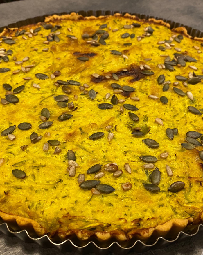 tarte aux légumes de saison