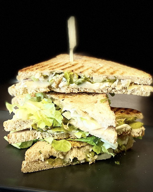 Double Toasti poireaux chèvre Mielleux