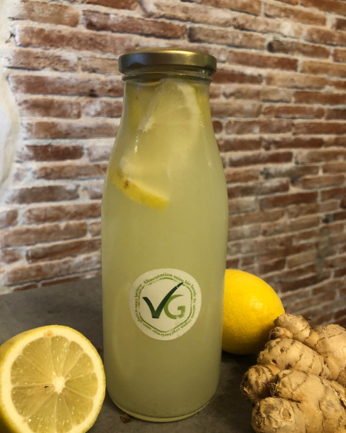 citronnade maison au gingembre 50 cl