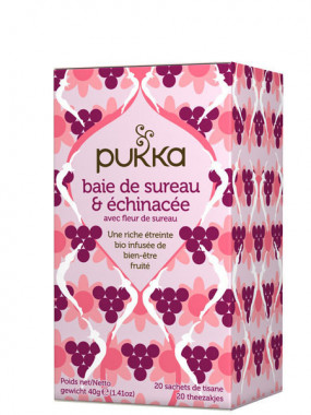 Infusion baies de sureau et échinacée Bio