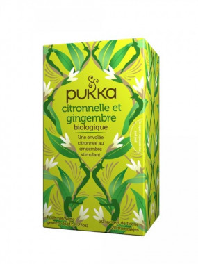 Infusion citronnelle et gingembre Bio