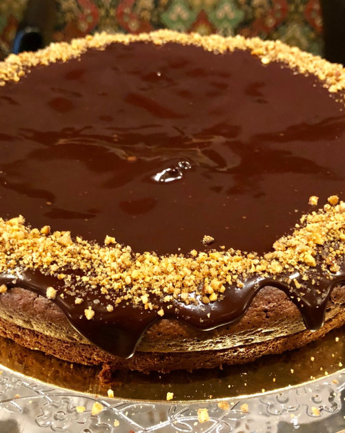 Gâteau choco-amandes