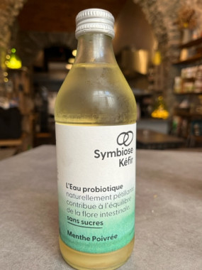 Eau  probiotiques menthe poivrée