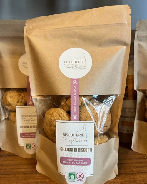 Canistrelli Figues, muscat du Cap Biscuiterie du Cap Corse sans gluten