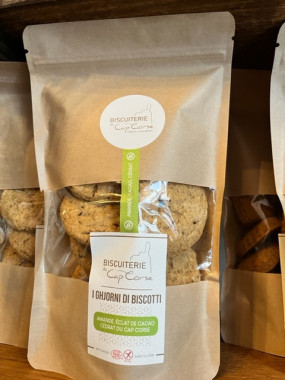 Canistrelli  Amandes éclats de Cacao et Cédrat Biscuiterie du Cap Corse sans gluten