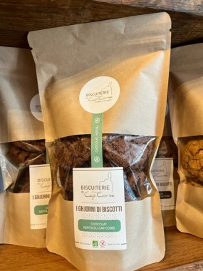 Canistrelli Chocolat Nepita Biscuiterie du Cap Corse sans gluten